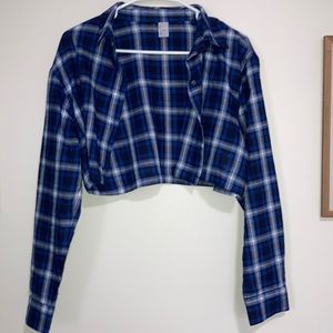 Cropped flannel - Small